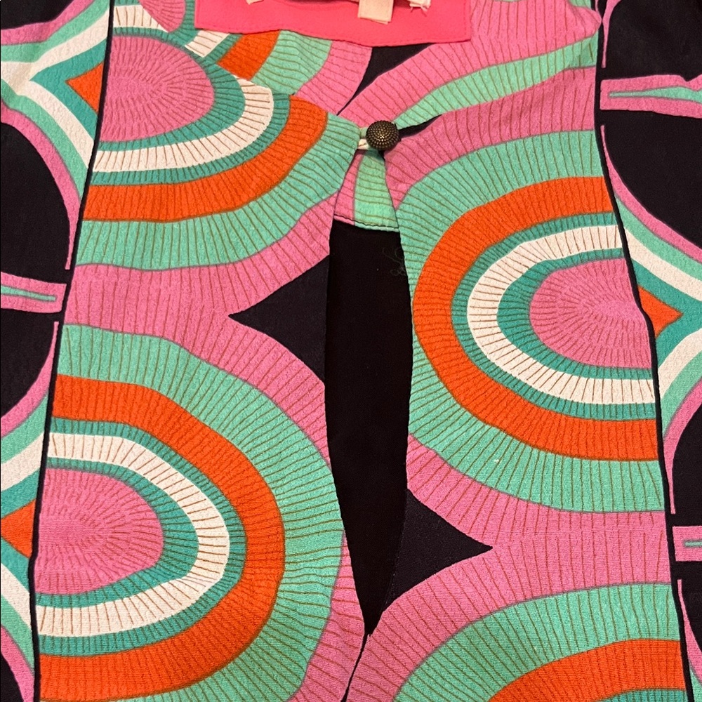Colorful Geometric Print Dress - Picture 3 of 5